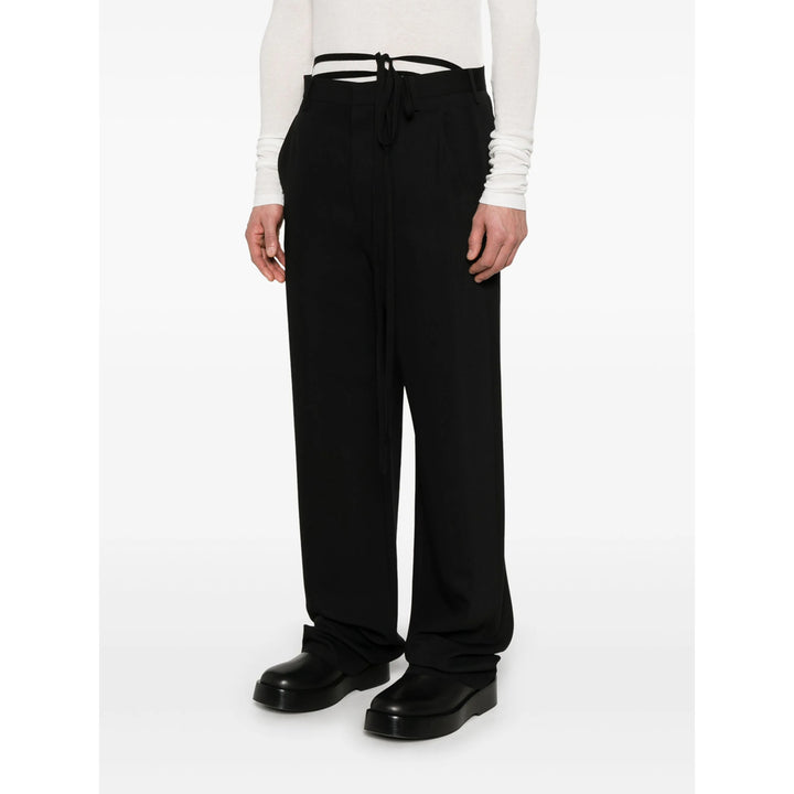 Ann Demeulemeester Pants - Black | cbb639f29bbd7a7854711f30c3b46a457d547c35
