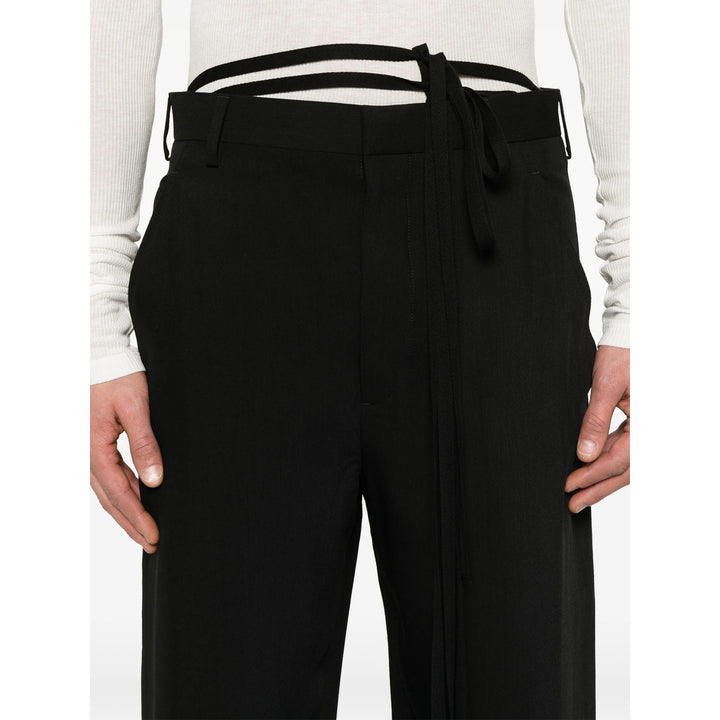 Ann Demeulemeester Pants - Black | f6d4d44cd63e1871718f9067f8d80a5b8f63af63
