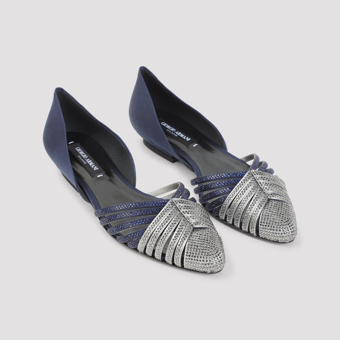 Giorgio Armani Ballerinas - Metallic | bb261c3795a8bbb6cb54f4b718e03a12bcf7de54