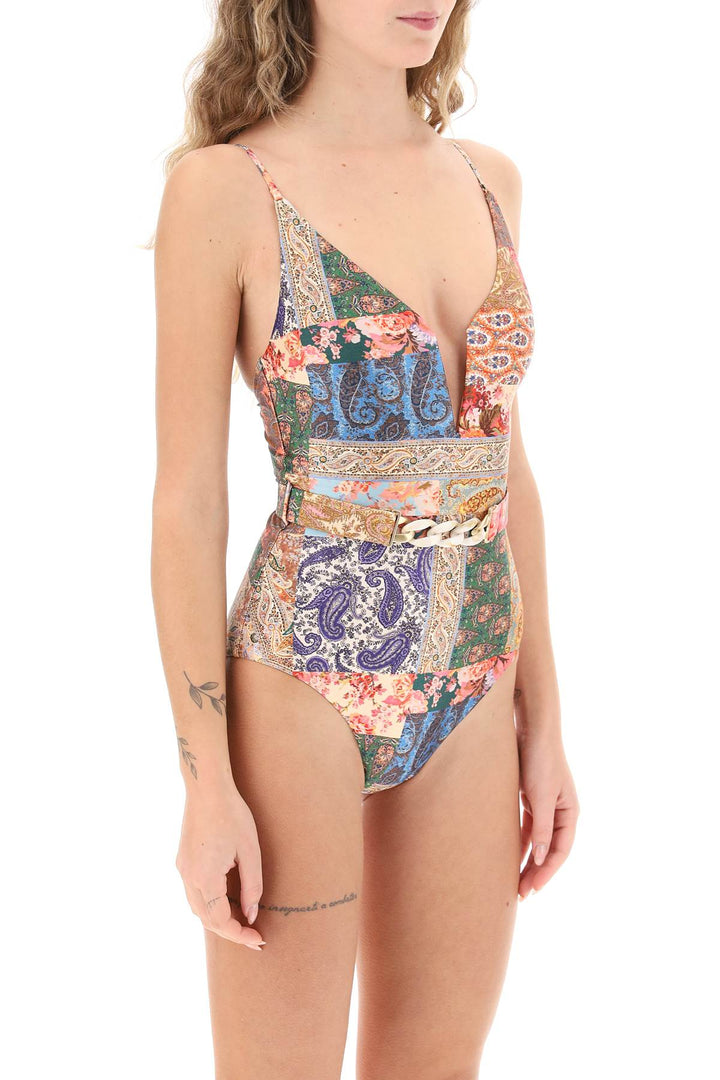 Devi Plunge One Piece Swimsuit