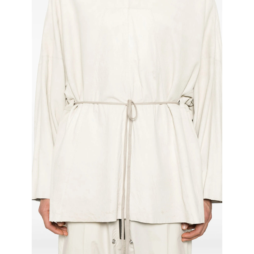 Rick Owens Leather Outerwears - Neutral | 02d8b6ab2fd394b8e3fcb08757c3e65fcea1990b