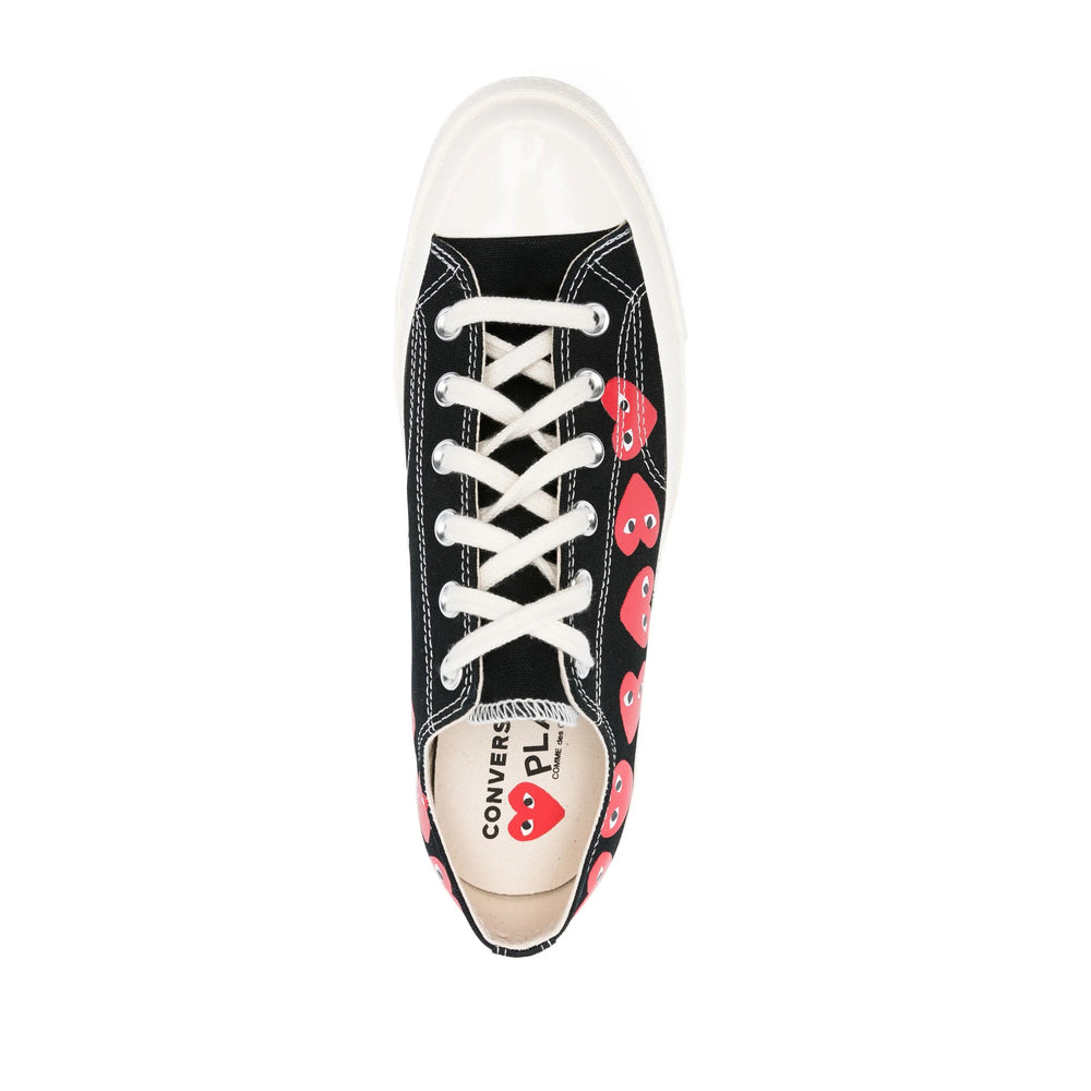 Converse X Comme Des GarÇOns Play Sneakers - Black | 13b78b1395f2016689b462b3b133fe4b3fb38222