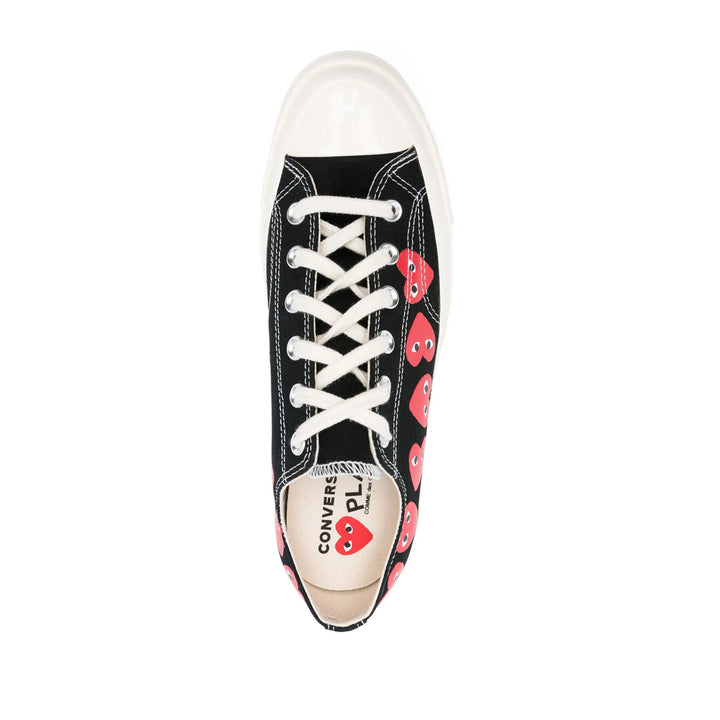 Converse X Comme Des GarÇOns Play Sneakers - Black | 13b78b1395f2016689b462b3b133fe4b3fb38222