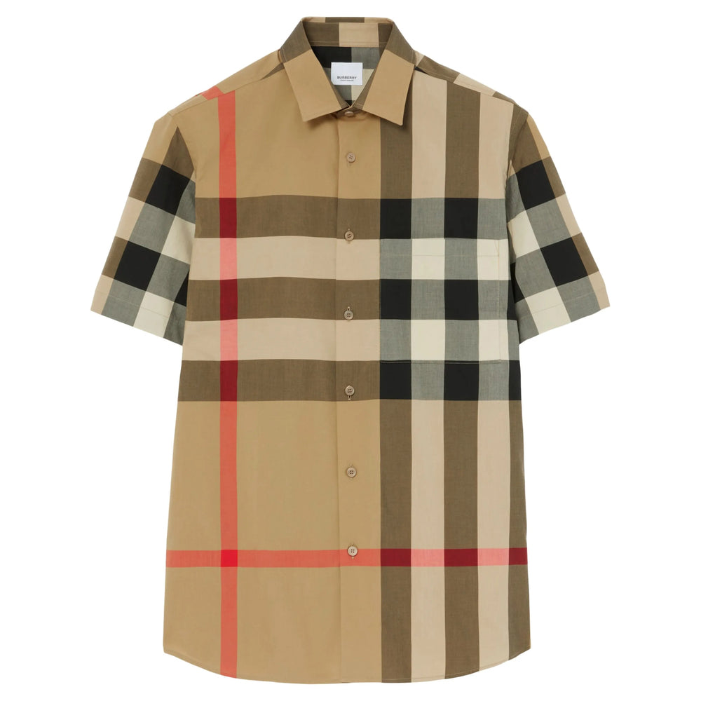 Burberry Shirts - Neutral, Brown | 1a25e74012dbea425293ae94333b7ad53f488139