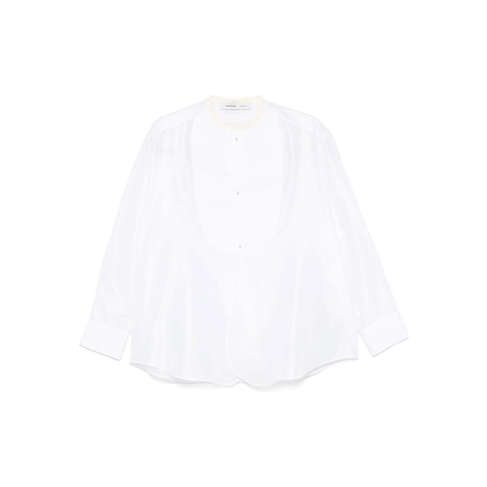 Carven Shirts - White | d731ae9ca76d3018b07ac72033ad745523aa071c