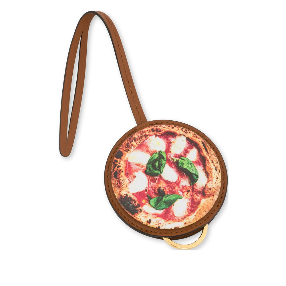 Moschino Keyrings - Brown, Red | 91137b654affb56c2153694964b0fbf756e74161