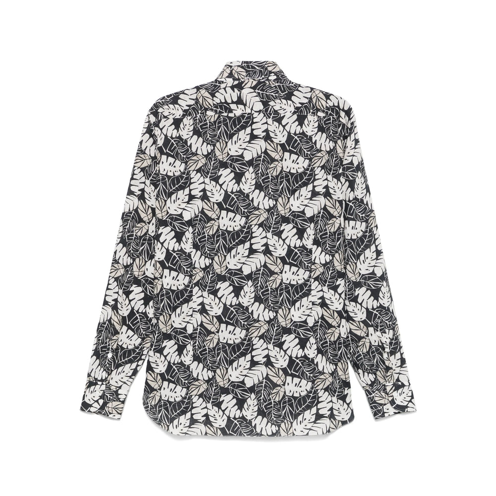 Barba Napoli Shirts - Black, Neutral | 0a8fd8442fe2df3d802ddb8b0024948ce4a6b1e4