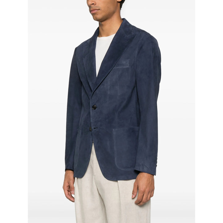 Rifugio Leather Outerwears - Blue | af1a1d876db4b681b767b794dbf25eecd894a5b3