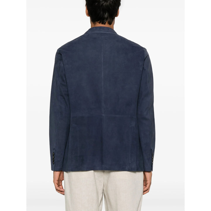 Rifugio Leather Outerwears - Blue | 004f0a2d1885780e5a0601b1509fc1f328766492