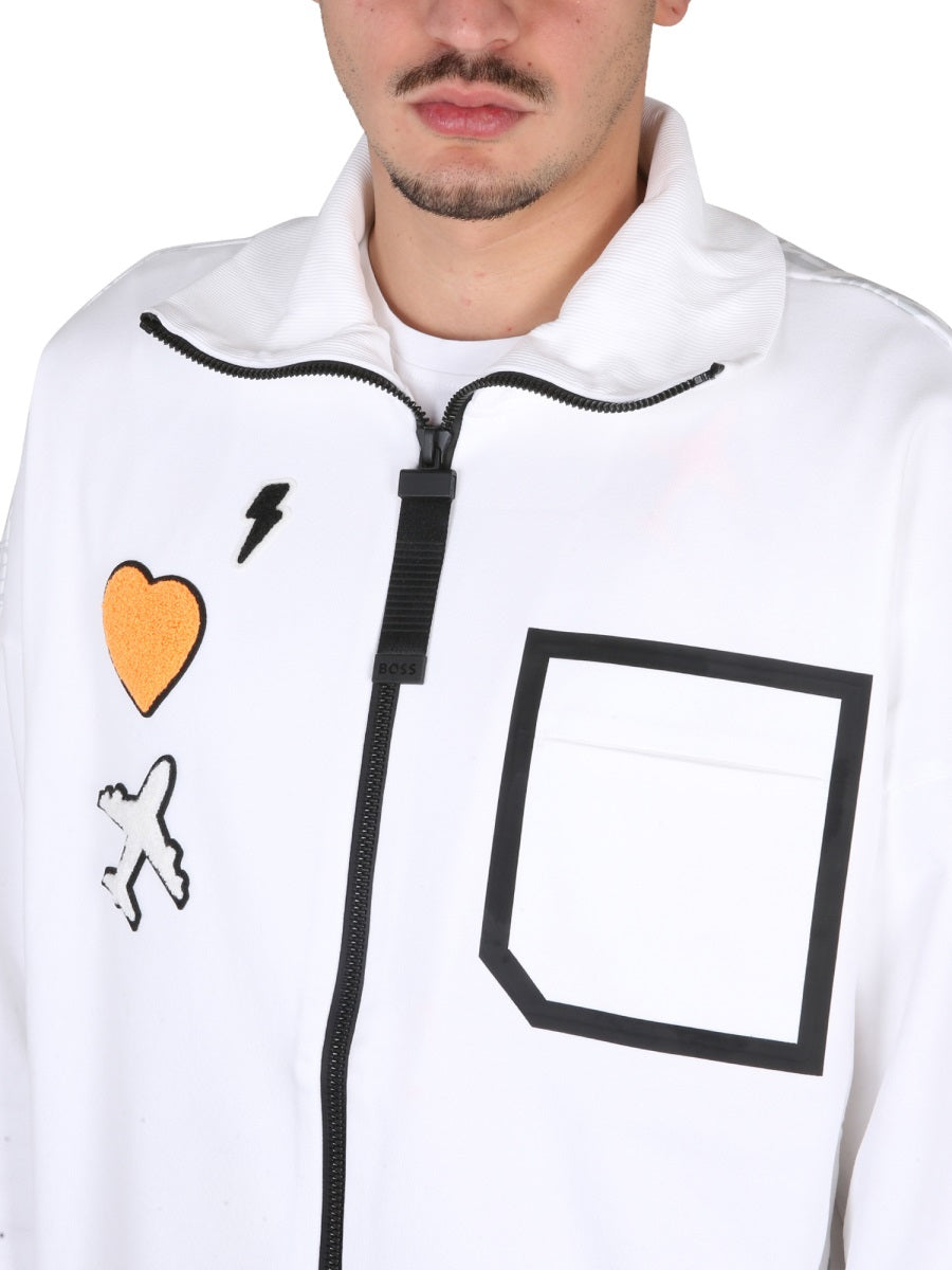 Boss Sweatshirts - White | c73e626fd835d686c14749b5a975a8d1b228d1fd