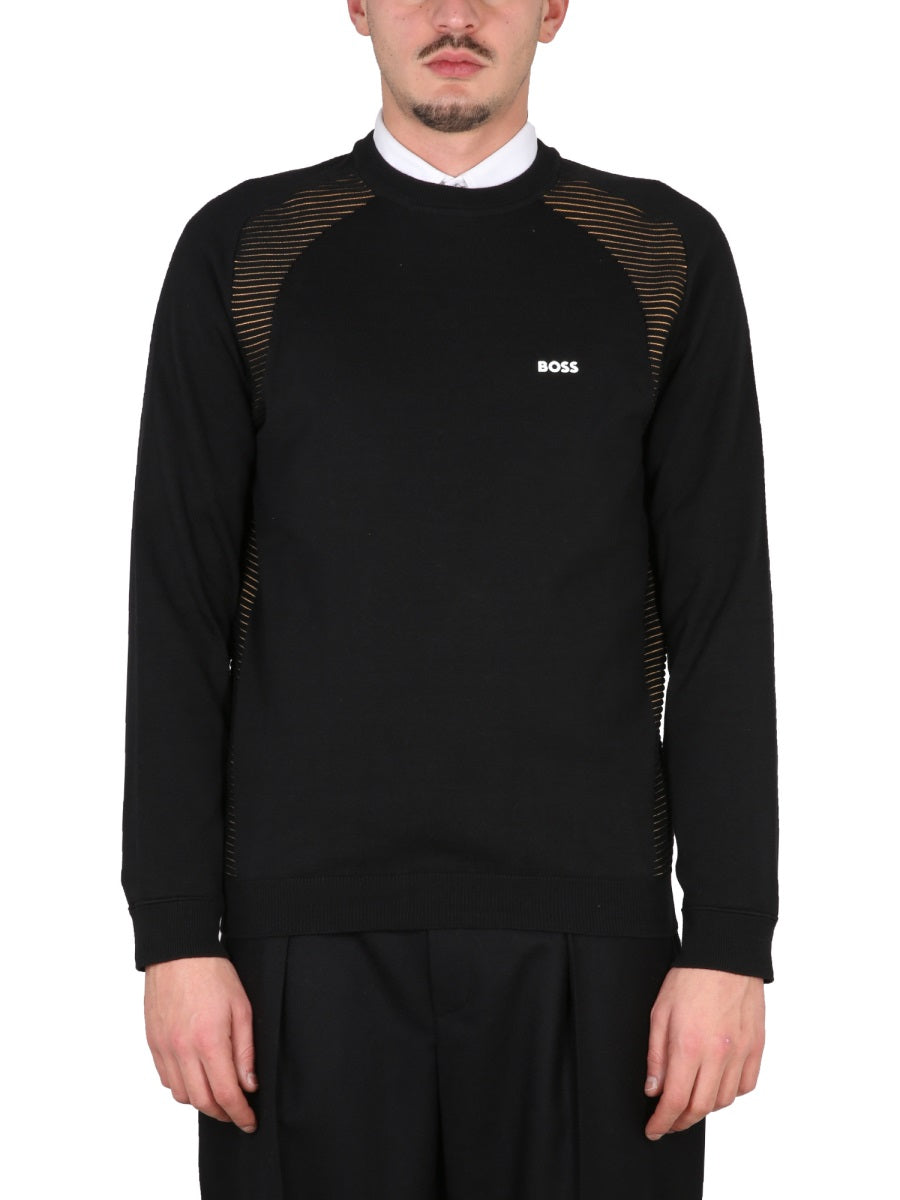 Boss Sweaters - Black | e8246b142ff0a3b62a95a9aeb1bedf7931e8320b
