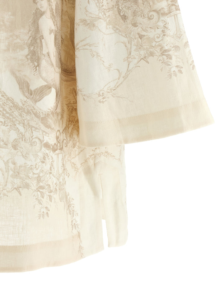 Zimmermann Tunic Dress Dresses - Beige | 7a72a83b156e308b54cd34d44ee8e2220f298c78