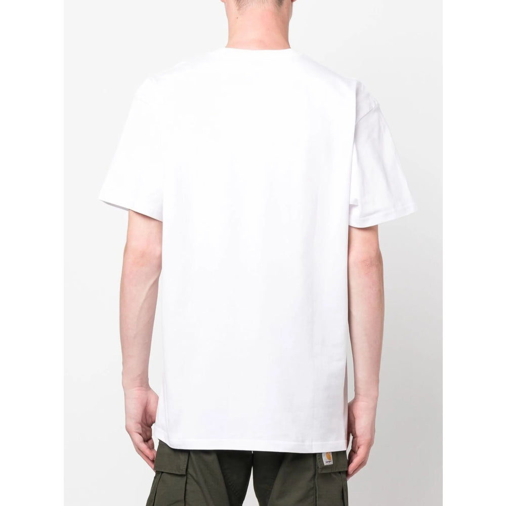 Carhartt Wip T Shirts - White | 9ecc2dc89454e4aec9ba735ef4719fc6d543af59