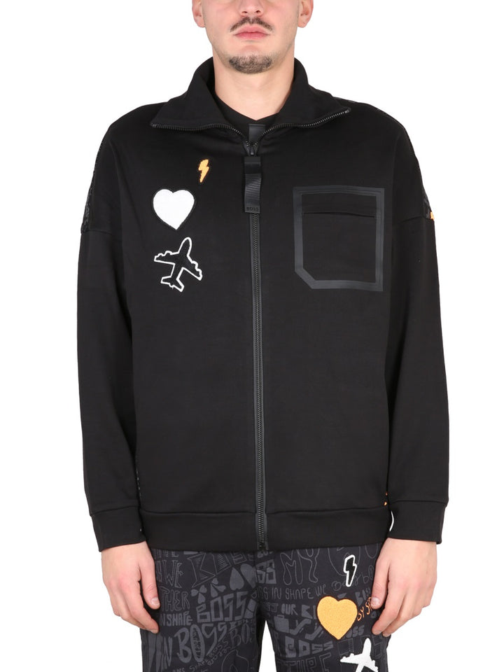 Boss Sweatshirts - Black | 36d5f0ef646f7c66e70e5ac577309a51a975db0a