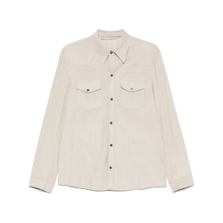 Salvatore Santoro Leather Outerwears - Neutral, Black | 7b67aabf1dca64b6a4cb98b08e47257b5a9bb104