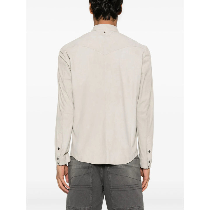 Salvatore Santoro Leather Outerwears - Neutral, Black | 2bb809f2f963327b1f003329d9bd89d40e83d7ee