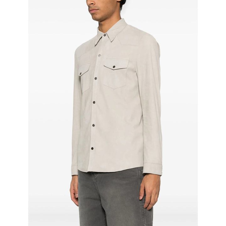 Salvatore Santoro Leather Outerwears - Neutral, Black | 36dcec3a8ed5acb65c5d0183cb98909fd189c044