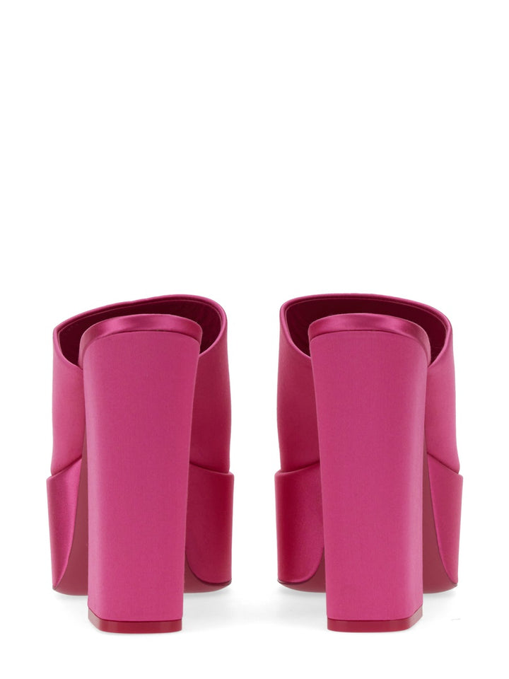 Paris Texas Wedges - Fuchsia | Wanan Luxury