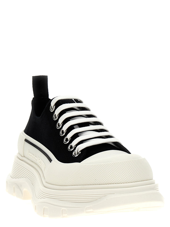Mcqueen Canvas Sack Sneakers - White/Black | eb8919189dbb495b55bb15e60d9d8204c16f7933