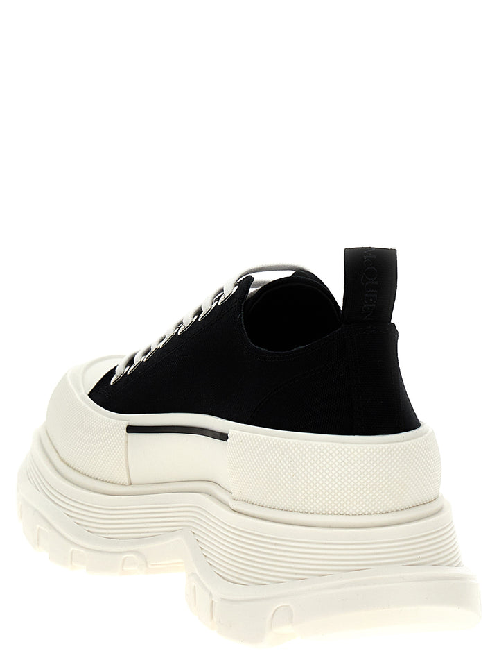 Mcqueen Canvas Sack Sneakers - White/Black | 5ab0c52c6b6edcbfea066ba4938ab445a949e06f