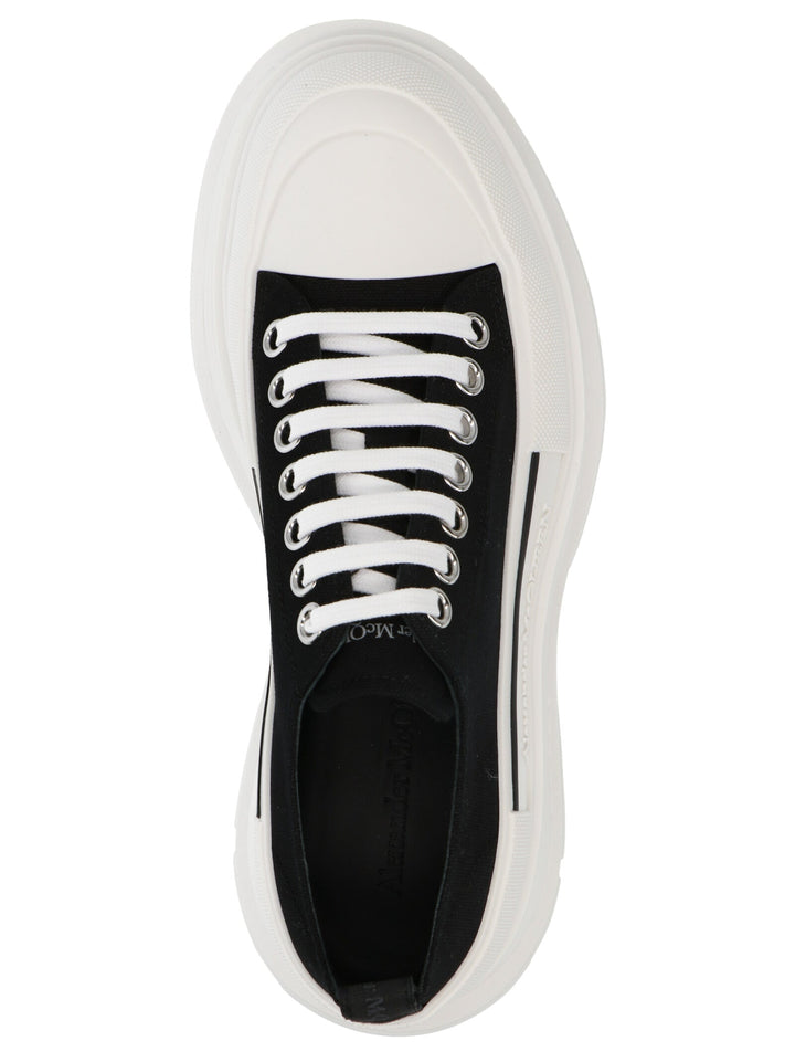 Oversize Sole Sneakers White/Black