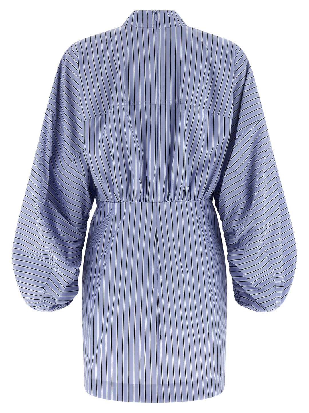 Zimmermann Drawstring Stripe Mini Dresses - Light Blue | 99a3cf8fd6db991f2eb72c983af1911fa190114c