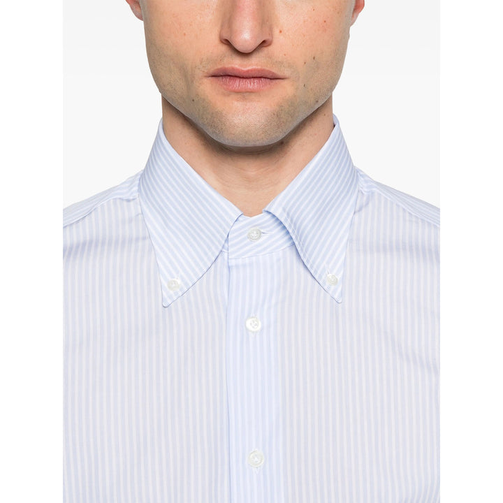 Mazzarelli Shirts - Blue, White | d0f78d28d445506e92e4d31053b5eb84f1fbeef9