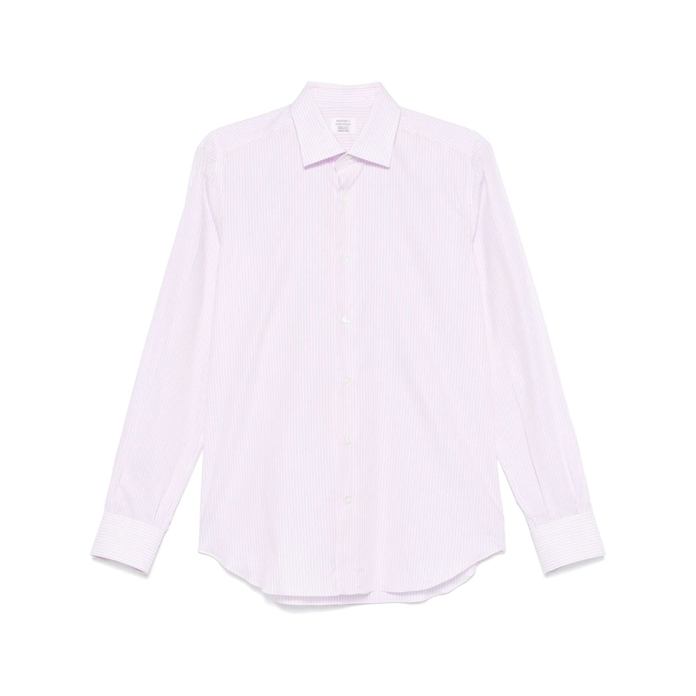 Mazzarelli Shirts - Pink, White | d5993060d7eca5b20df616eec3b85253d8d4d921