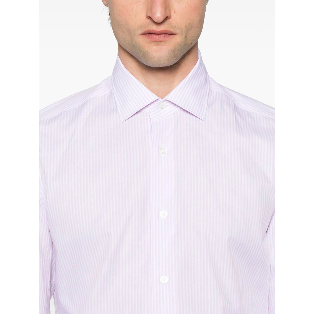 Mazzarelli Shirts - Pink, White | 0b8a642bc34c4f8f31c12234def2792ae984e0e1