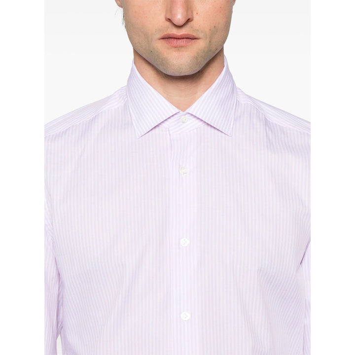 Mazzarelli Shirts - Pink, White | 0b8a642bc34c4f8f31c12234def2792ae984e0e1