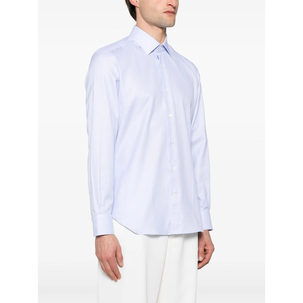 Mazzarelli Shirts - Blue | 8d0b96e2bd7c224ac479712e2ccb306a3ffe15e1