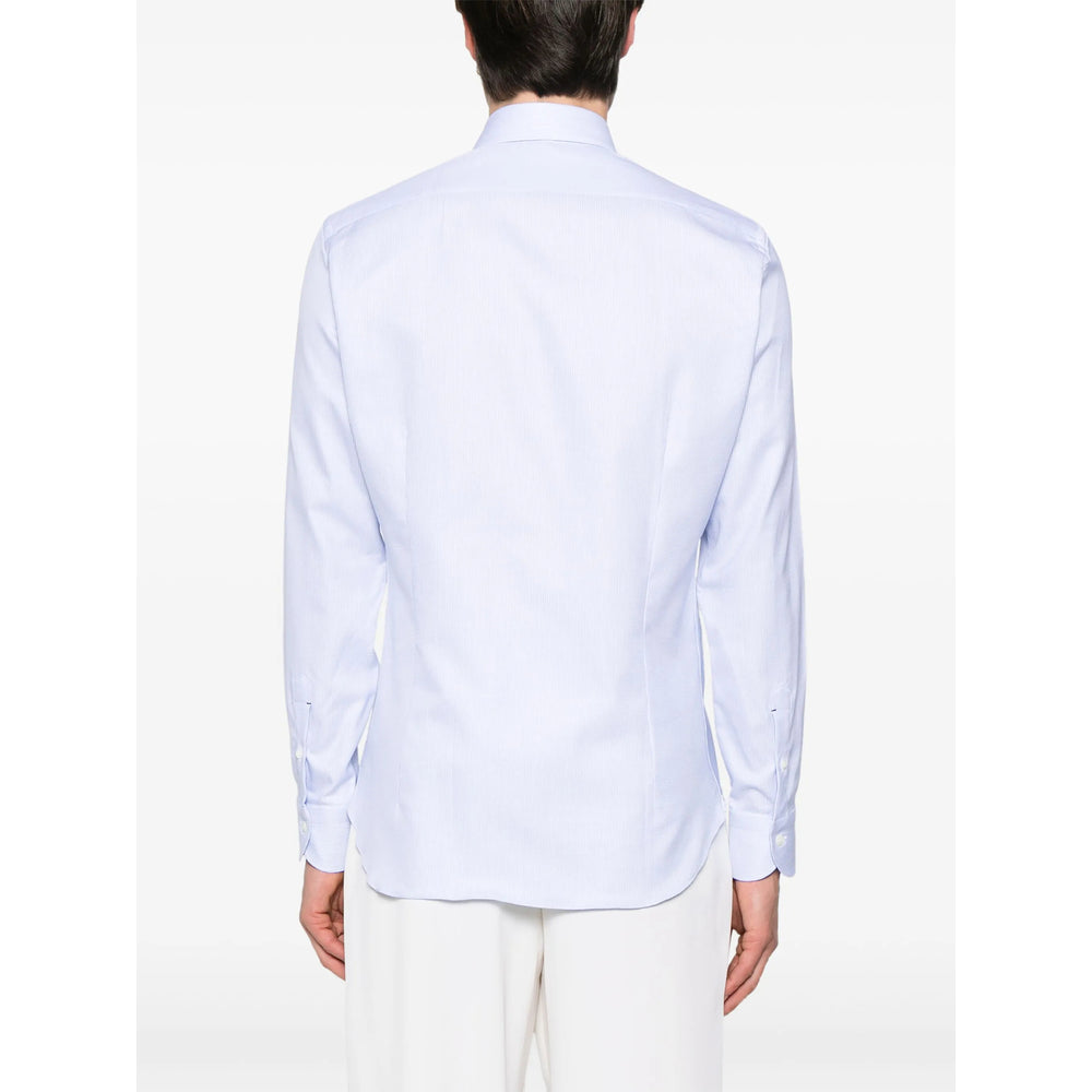 Mazzarelli Shirts - Blue | 69348e111f49add2cf14ea4561a1f35e7521c942