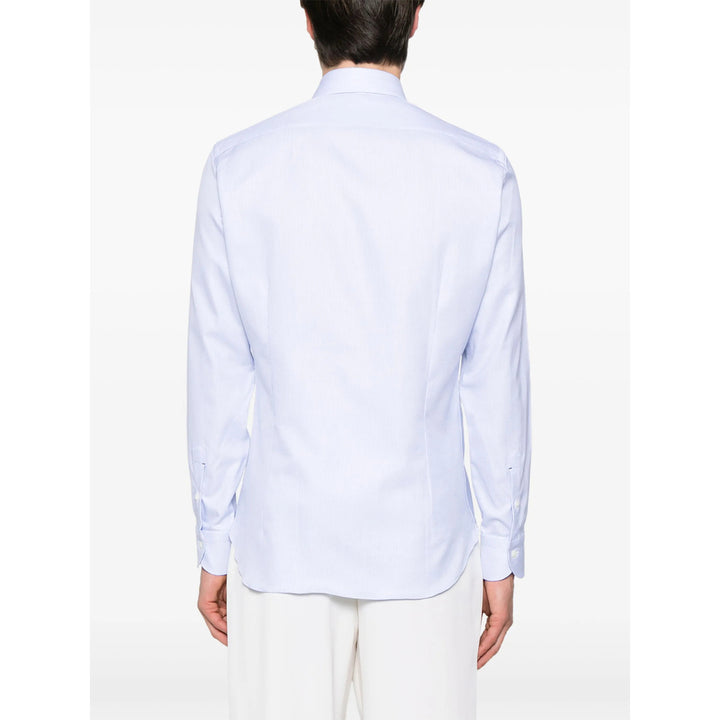 Mazzarelli Shirts - Blue | 69348e111f49add2cf14ea4561a1f35e7521c942
