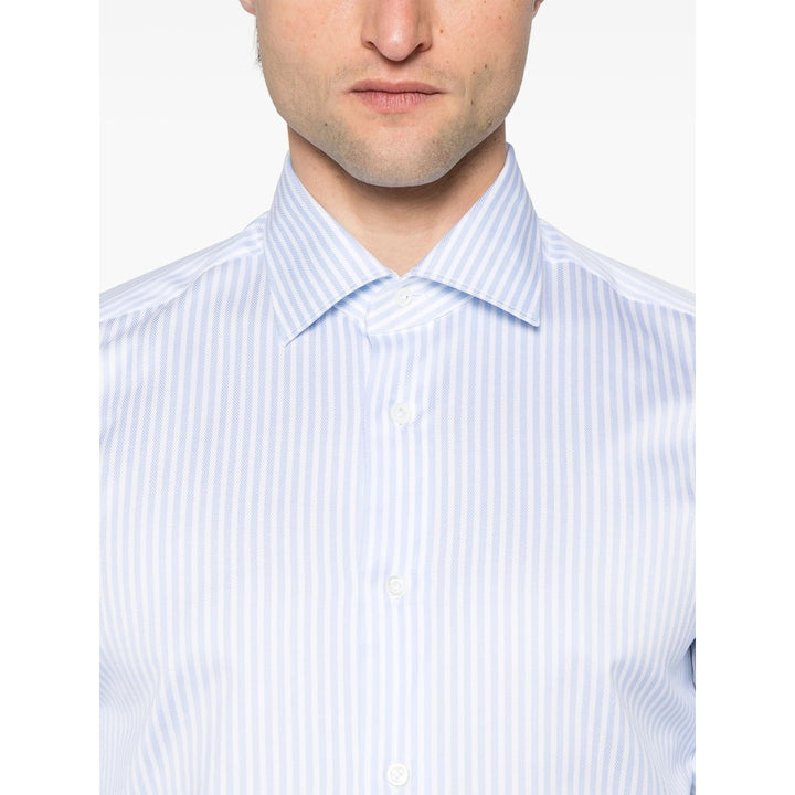 Mazzarelli Shirts - Blue, White | de271892253649bc742c88184074e68143f04a65