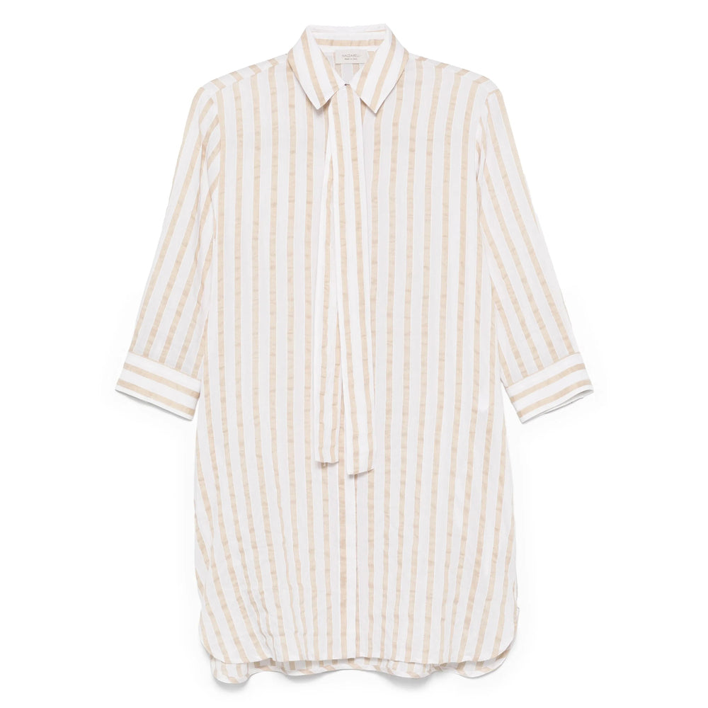 Mazzarelli Shirts - Neutral, White | d828d0f9f9b3ba5e9ba6aff0f0176b4237e12164