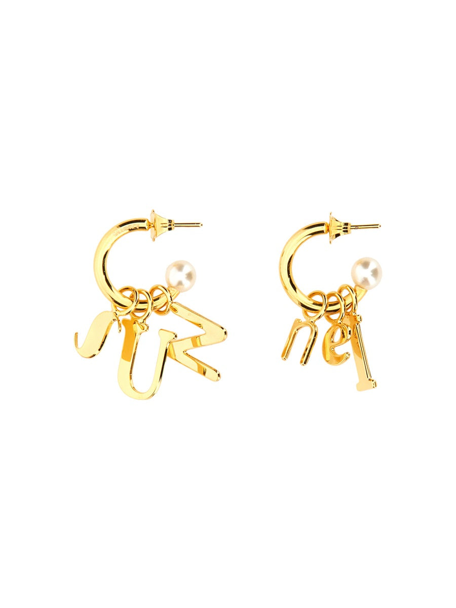 Sunnei Earrings - Gold | Wanan Luxury