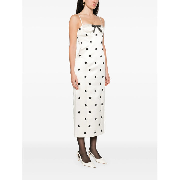 Markgong Dresses - White, Black | 6aca060dc99287f8e9e30d4e7691c1d2152de5c0