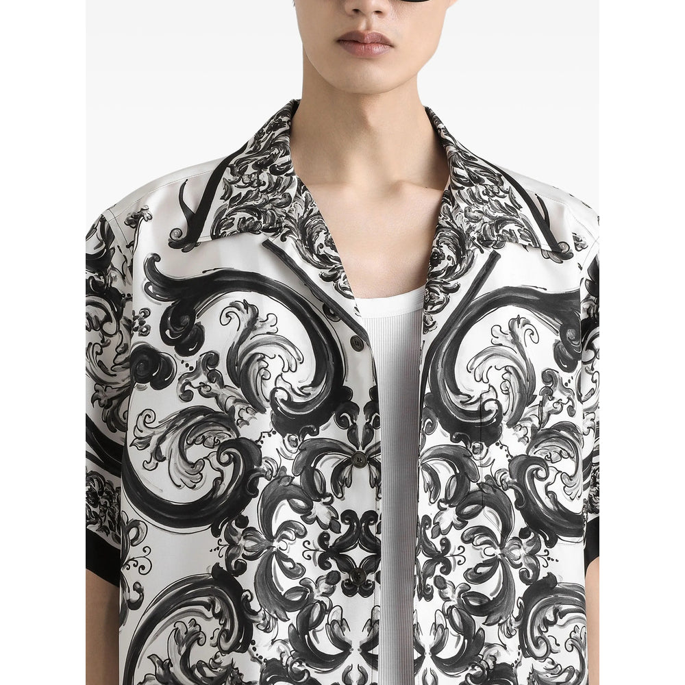 Dolce & Gabbana Shirts - White, Black | 573d3ceff6e14f55a08f16e8ebb96e3752a39163