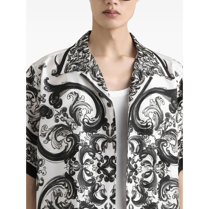 Dolce & Gabbana Shirts - White, Black | 573d3ceff6e14f55a08f16e8ebb96e3752a39163