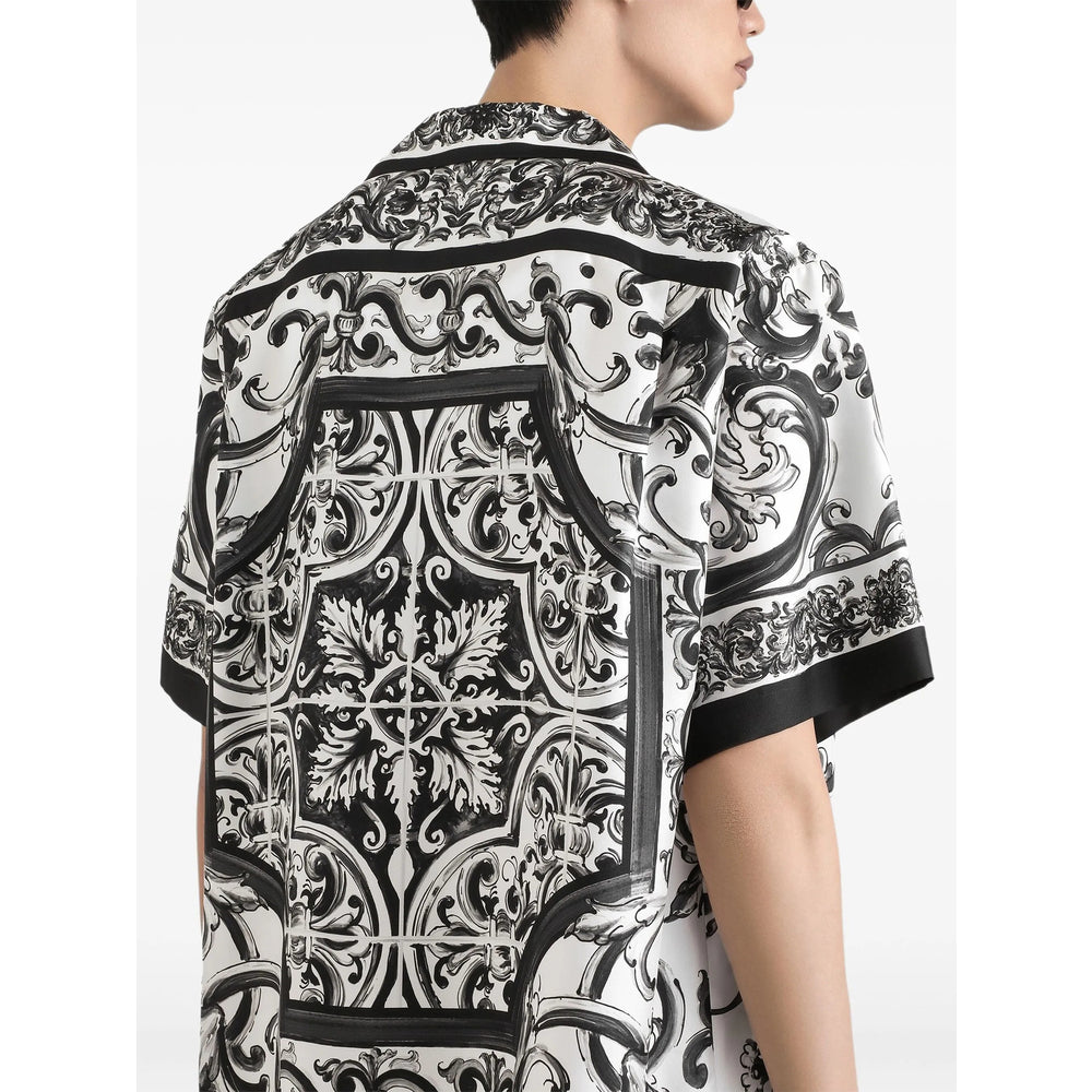 Dolce & Gabbana Shirts - White, Black | 4a31a810431bc536f408fd33bc865464cf30ae25