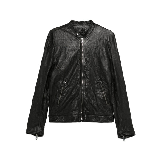 Leather Outerwears Black