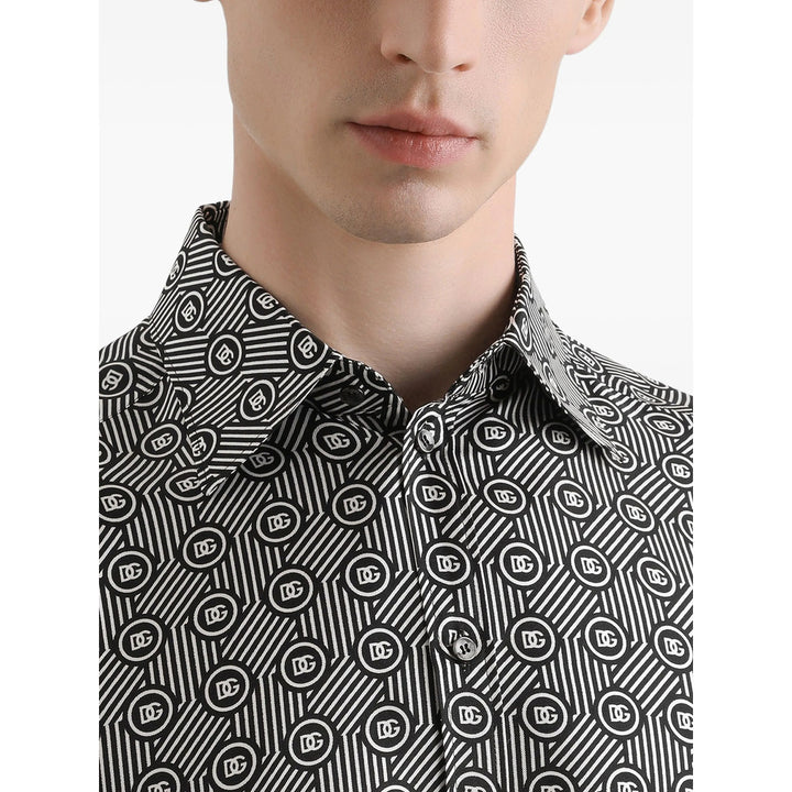 Dolce & Gabbana Shirts - Black, White | 9d448092c54cfd7754731526736bc754ab929374