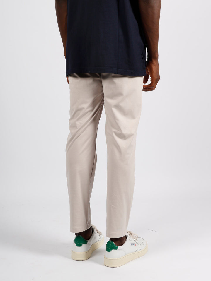 Suede effect resort trousers