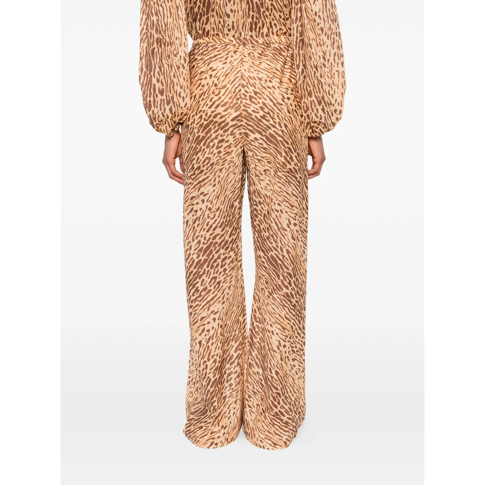 Zimmermann Pants - Neutral, Brown | dc5538c61ea167c114b53f3b093574d6eddb97a9