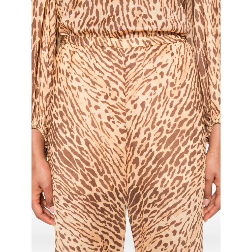 Zimmermann Pants - Neutral, Brown | 7d5891878a57915d786c5ca7ad37f412eae02051