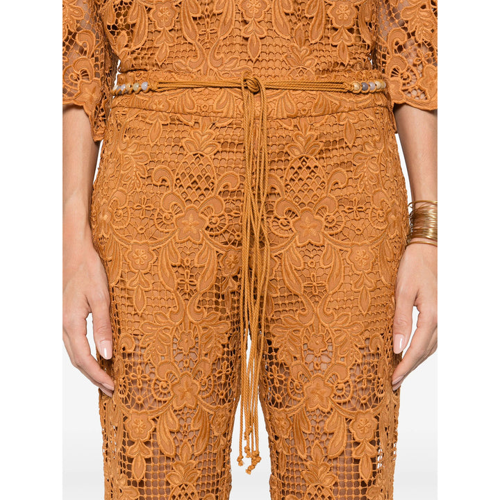 Zimmermann Pants - Brown | 9118676f0540d35c2eeae50986a997bbce6a8699