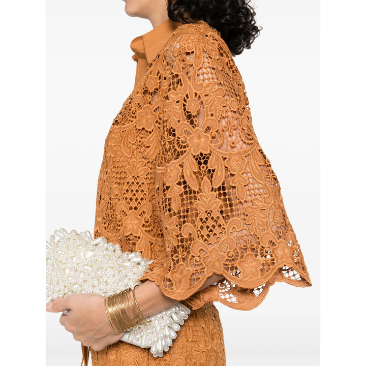 Zimmermann Tops - Brown | d9cd2e39d909cd3075bc3fb44cc9bb3742ad0ca9