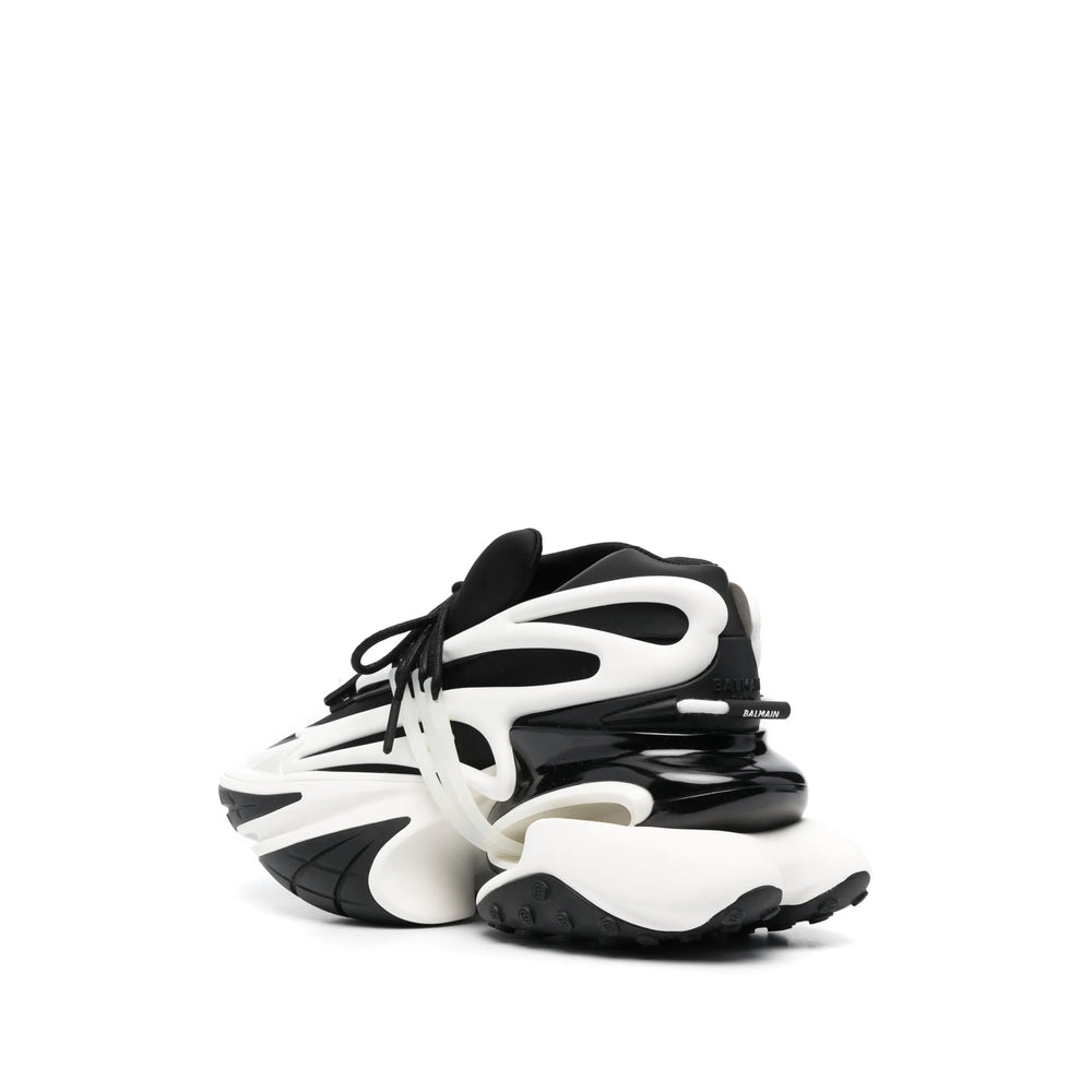 Balmain Sneakers - White, Black | 25efba1043a23a8bbd083ebbad56c6fdc44da0af
