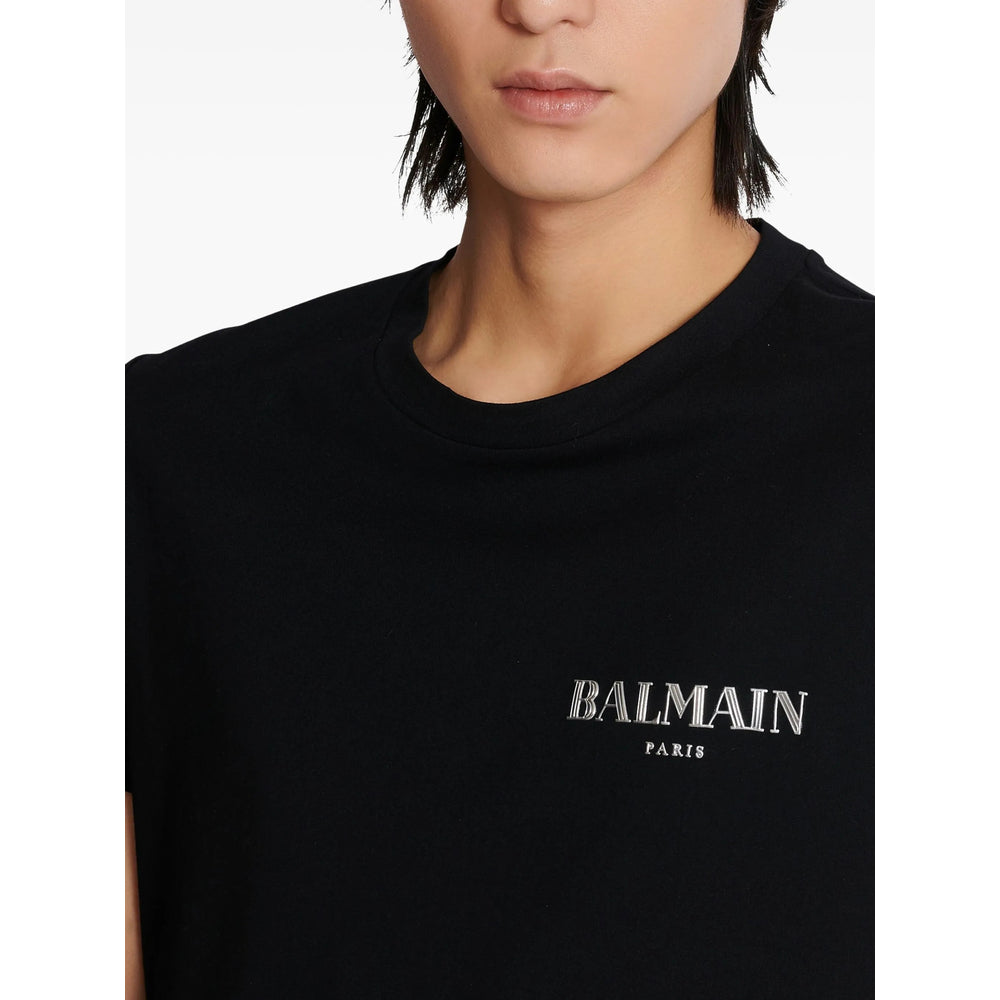 Balmain T Shirts - Black | ad66cdadb01c07a7c0accd380bfe18877bc07360