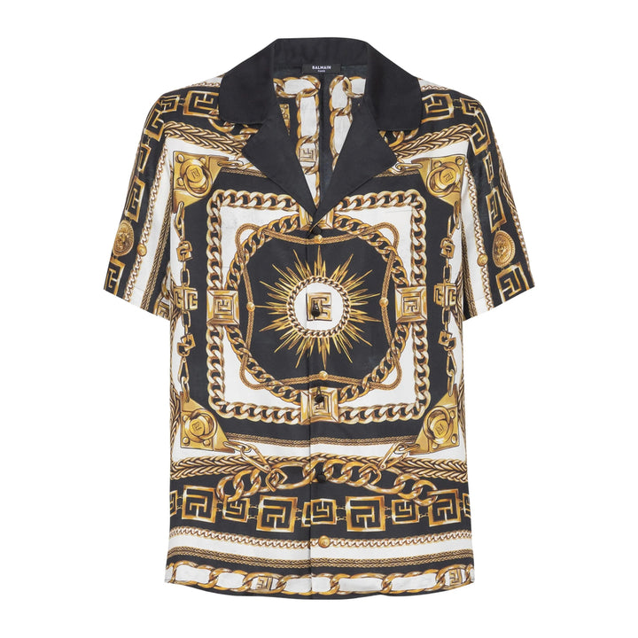 Balmain Shirts - White, Black | 010fcc5fe61608d302a7ca4bc7450a55c8d1ed3f